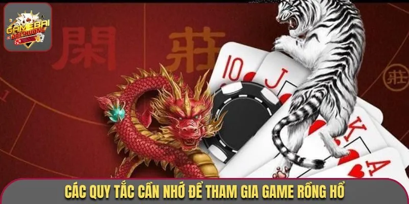 Game Bài Rồng Hổ Online - Cách Chơi Và Bí Kíp Thu Bội Tiền 2 Các quy tắc cần nhớ để tham gia game