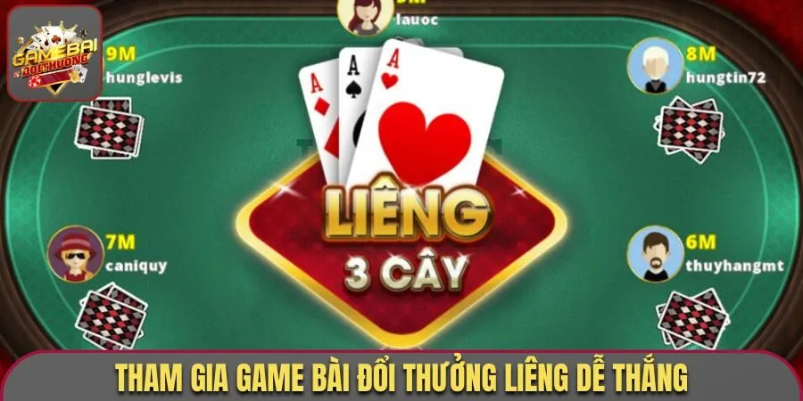 Trang Chủ 74 Tham gia game bài đổi thưởng Liêng dễ thắng