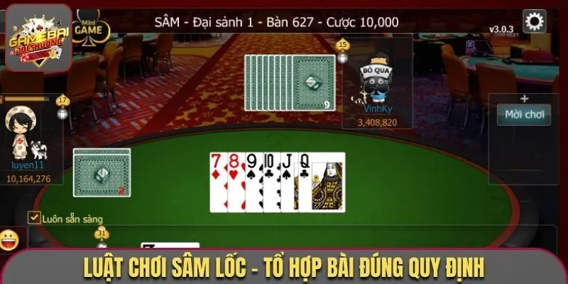 Cập Nhật Luật Chơi Sâm Lốc Chi Tiết Người Mới Đừng Bỏ Qua 2 Luật chơi Sâm Lốc - Tổ hợp bài đúng quy định